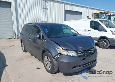 2014 Honda Odyssey Ex z USA, uszkodzony, nr VIN 5FNRL5H45EB139214